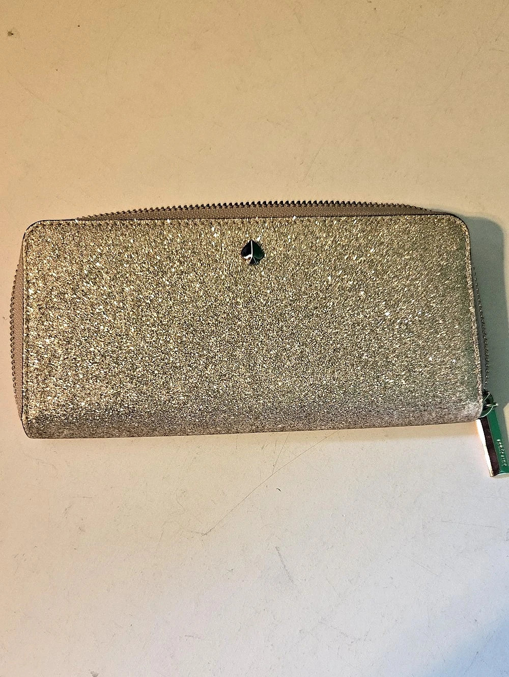 Kate Spade Glimmer Large Continental Wallet Gold